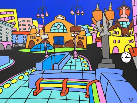 Вадим Михальчук. Kyiv. Besarabska Square